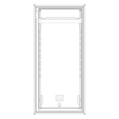 Drzwi chłodziarki, 538x1032mm Electrolux (2256521010)