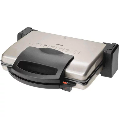 Grill elektryczny stołowy Bosch TFB 3302V 1800 W srebrno-czarny