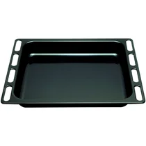 Głęboka taca emaliowana do piekarnika i kuchenki Ariston / Indesit / Hotpoint / Whirlpool czarna 446 x 364 x 56 mm C00098172 482000022808 C00099622