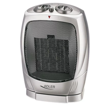 Termowentylator ADLER AD 7703 1500W srebrny