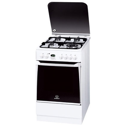 Kuchnia gazowo-elektryczna Indesit KN3G650 SA (W)/U 50 cm