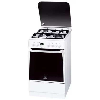 Kuchnia gazowo-elektryczna Indesit KN3G650 SA (W)/U 50 cm