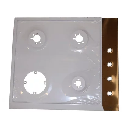 Elementy obudowy Płyta robocza inox do płyty gazowej Amica 1034920