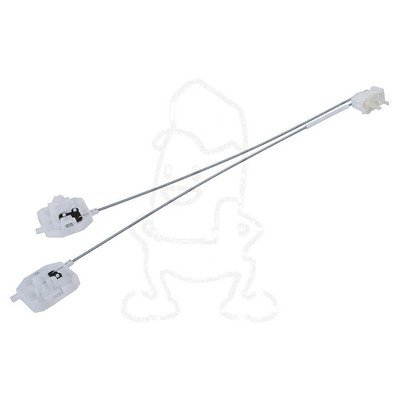 Części drzwiczek do suszarek bęb Blokada zamek drzwi do suszarki Electrolux (1258266079)