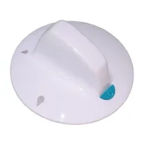Pokrętło palnika gazowego do kuchni gazowej Amica białe 52 mm 9052599