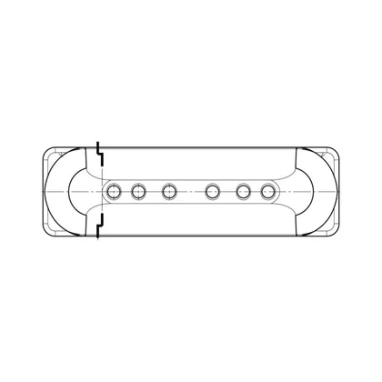 Próg bębna do pralki Electrolux / AEG 120 mm 4055204947