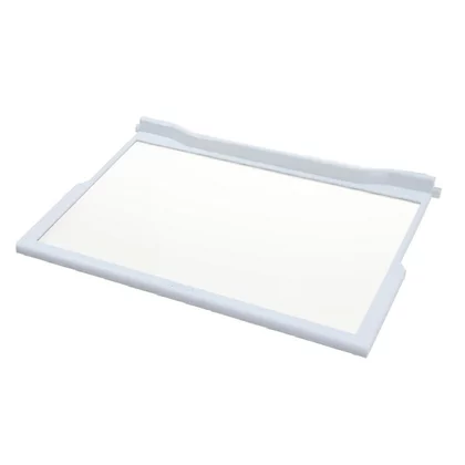 Półki na plastikowe i druciane r Półka szklana kompletna z ramkami do lodówki Whirlpool / Indesit / Ariston / Hotpoint 481946678145