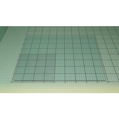 Półka szklana Amica 435x375x4 (1032130)