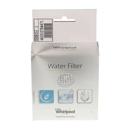 Filtry do lodówek różni producen Filtr wodny do lodówki Whirlpool / Indesit / Ariston / Hotpoint 481010764471 C00387612