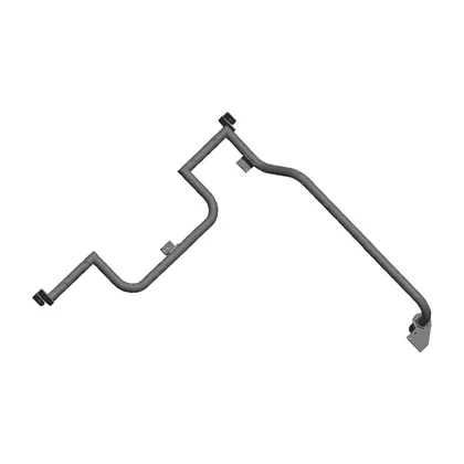 Rurki doprowadzające gaz do kuch Podzespół rury gazowej do kuchni Amica L16 23G*Y złoty 8038826