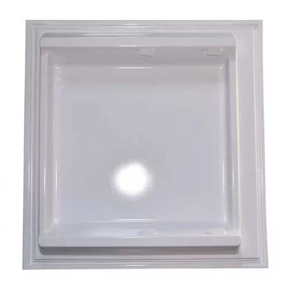 Zespół drzwi zamrażarki do lodówki Amica AMK13 D3 inox '09 1943441