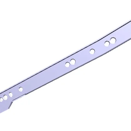 Prawa prowadnica obicia komory do lodówki Electrolux / AEG 270 mm