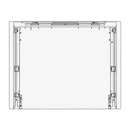 Płyty szklane Zestaw szyby drzwi do piekarnika Electrolux / AEG 594 x 466 mm