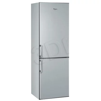 Chłodziarko-zamrażarka wolnostojąca Whirlpool WBE3414 TS Technosteel A+ 595 × 1875 × 640 mm