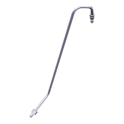 Rurka gazowa palnika średniego prawa do kuchenki Electrolux / AEG 5614814019