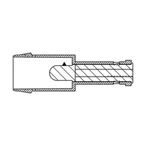 Lampka kontrolna bursztynowa do piekarnika i płyty Electrolux / AEG 720/400 mm 3570806087