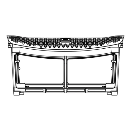 Filtry do suszarek bębnowych Filtr puchu do suszarki Electrolux / AEG 8588074539012