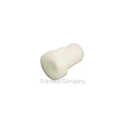 Podkładka plastikowa do zawiasu drzwi lodówki Ariston / Indesit / Hotpoint / Whirlpool biała 12 x 6,1 x 4 mm C00041990 482000026477