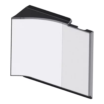 Lewa pokrywa panelu przedniego do lodówki i zamrażarki Electrolux / AEG 2634010041