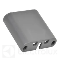 Przedni ogranicznik prowadnicy kosza górnego do zmywarki Electrolux / AEG 1118237708