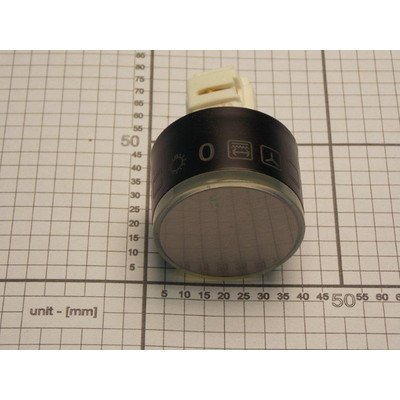 Pokrętło chowane 38A inox nadruk 9600 (9053941)