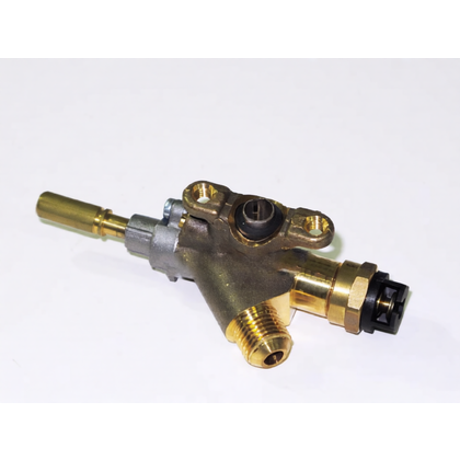 Zawór gazowy z mocowaniem do kuchenki Ariston / Indesit / Hotpoint / Whirlpool 30/100 C00081000 482000076700