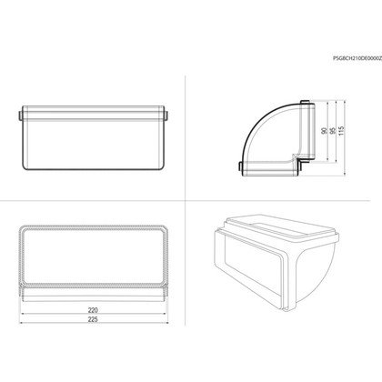 VERTICAL CURVE RECTANGULAR SHA