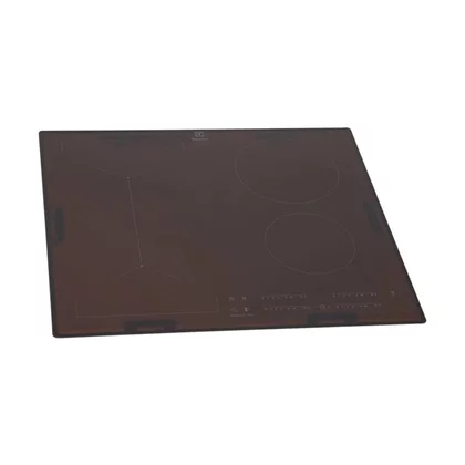 Płyty szklane Szyba płyty grzejnej Electrolux / AEG czarna 590 x 520 mm