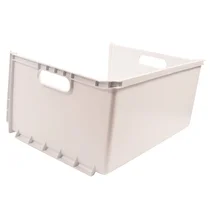 Półki na drzwi różni producenci Pojemnik środkowy do zamrażarki Ariston / Indesit / Hotpoint / Whirlpool biały 440 x 406 mm C00075593 482000027344