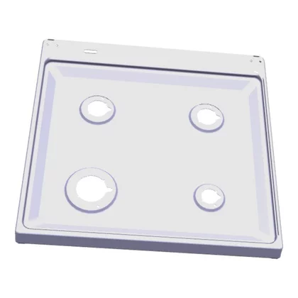 Elementy obudowy Płyta pod palniki do kuchenki Electrolux / AEG biała 5618003114