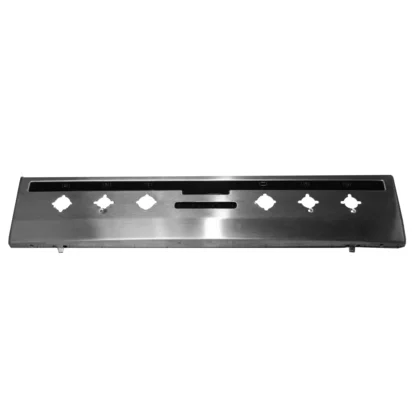 Elementy obudowy Tablica frontowa do piekarnika lub kuchni Amica srebrna bez logo 618/17ME3.38HTaPr6DX 9063383