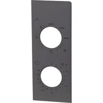 Dekoracja panelu obsługi do kuchenki mikrofalowej Electrolux / AEG szara