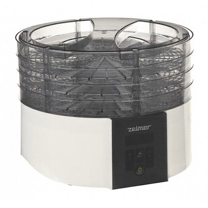 Suszarka do grzybów i owoców Zelmer ZFD1250W FD1001 520 W biało-czarna