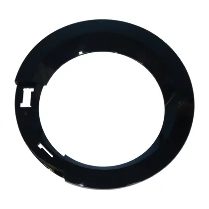 Części zamienne GORENJE Ramka zewnętrzna drzwi do pralki Gorenje / Hisense czarna 388878
