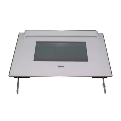 Drzwi do mikrofalówek Amica Zespół drzwi do kuchenki mikrofalowej Amica AMMB44E1GCW biały 1041626