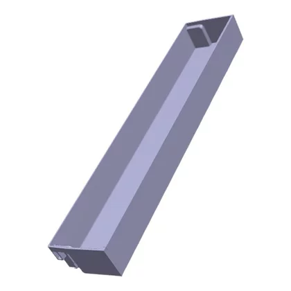 Półki na drzwi różni producenci Półka drzwi do chłodziarki Electrolux / AEG kompletna neutralna 7902 569.3x58mm