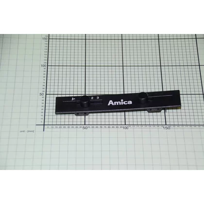 Panel wyłącznika do okapu Amica czarny kompletny 1041596