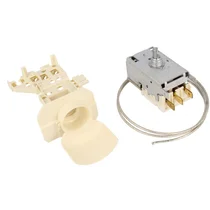 Termostat z oprawą żarówki do lodówki Whirlpool / Indesit / Ariston / Hotpoint K59-S1891-500 484000008626 C00382240