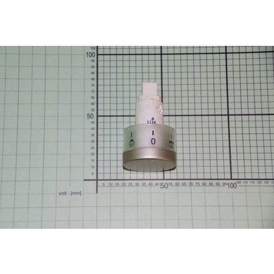 Pokrętło do kuchni Amica funkcji srebrne (8030610)