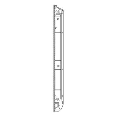 Zestaw szyby drzwi - 594x466mm