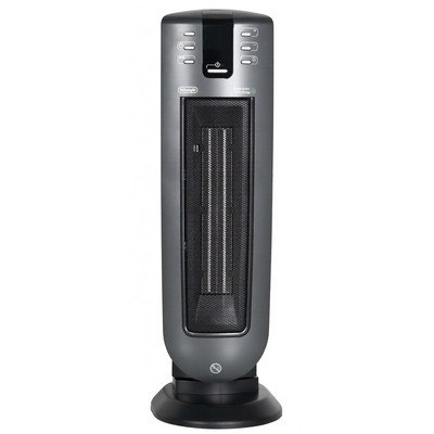 Termowentylator ceramiczny DeLonghi TCH7091ER 2000 W czarno-srebrny