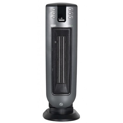 Termowentylator ceramiczny DeLonghi TCH7091ER 2000 W czarno-srebrny
