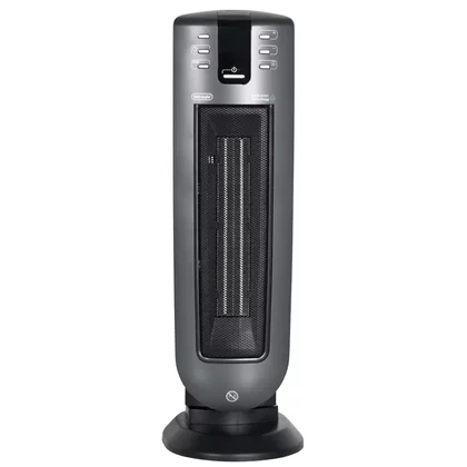Termowentylator ceramiczny DeLonghi TCH7091ER 2000 W czarno-srebrny