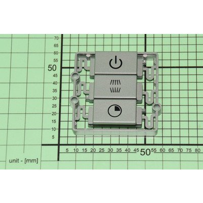 DFM 438 Przyciski funkcyjne do zmywarki Amica srebrne (1042940)