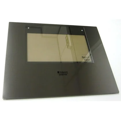 Szyba zewnętrzna drzwi piekarnika Ariston / Indesit / Hotpoint / Whirlpool IX FZ61 HA PYR C00258837