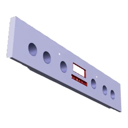 Elementy obudowy Panel kontrolny inox do piekarnika Electrolux / AEG 60 cm 3578865010