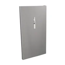 Zespół drzwi lodówki do chłodziarko-zamrażarki Electrolux / AEG szary