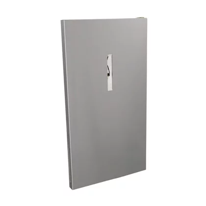 Zespół drzwi lodówki do chłodziarko-zamrażarki Electrolux / AEG szary