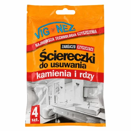 Ściereczki do czyszczenia kamienia i rdzy
