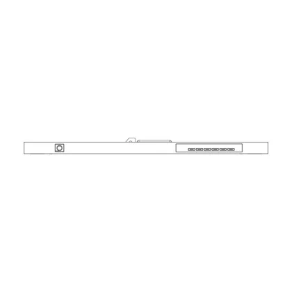 Panel kontrolny do zmywarki Electrolux / AEG stal nierdzewna / inox 140001563026